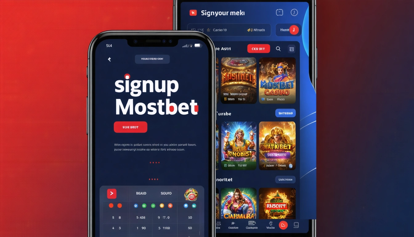signup Mostbet
